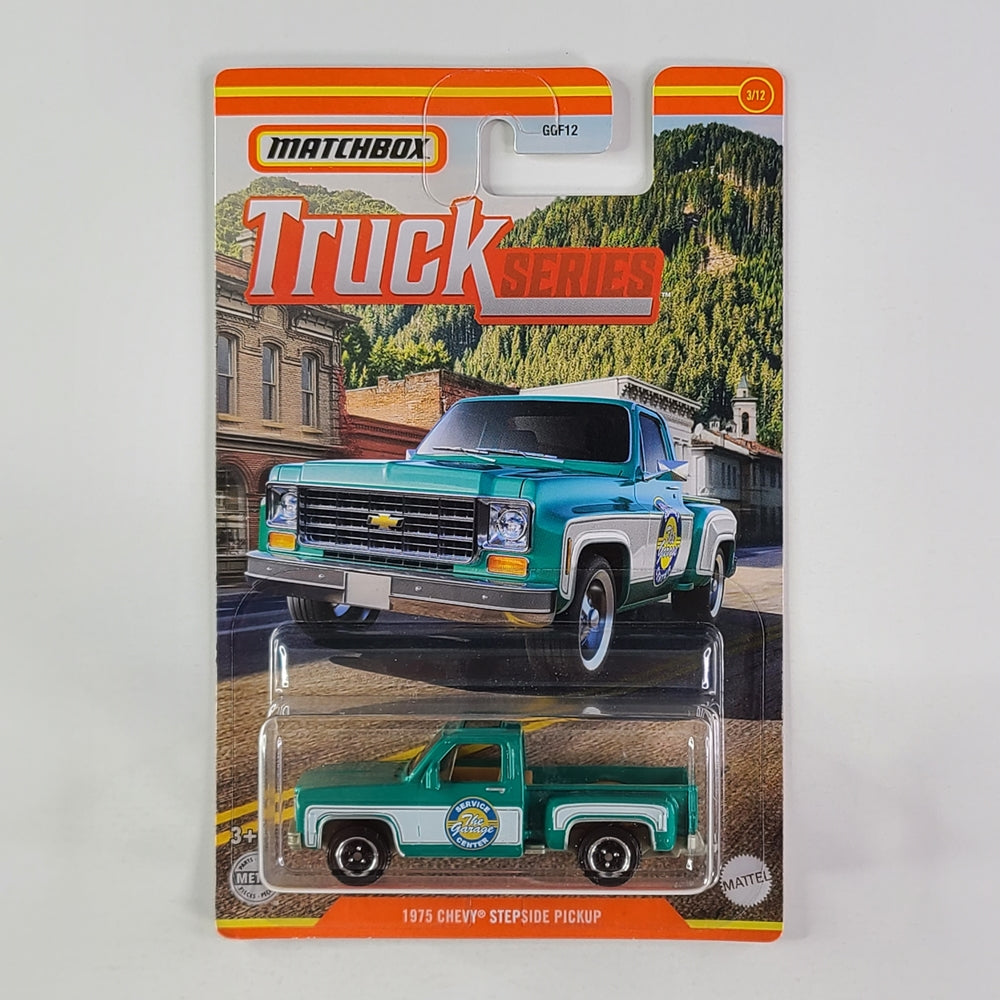 Matchbox - 1975 Chevy Stepside (Jade Green) [Walmart Exclusive]