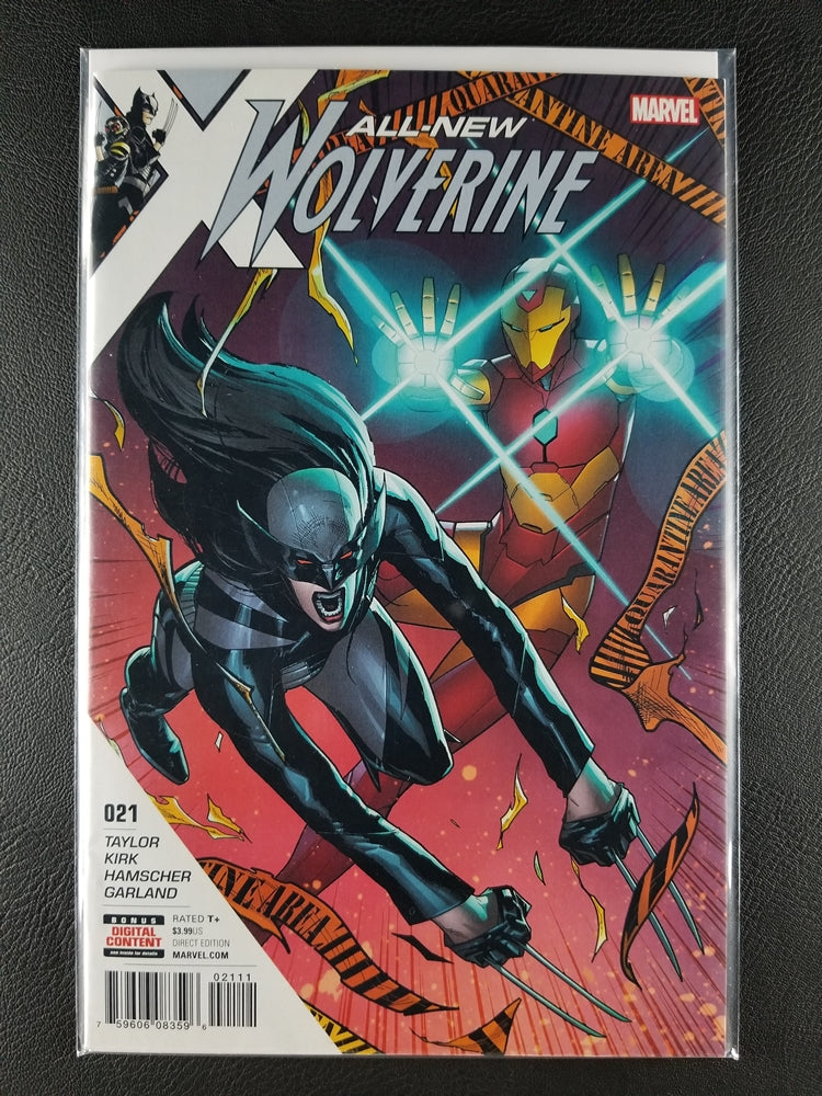 All New Wolverine #21A (Marvel, August 2017)