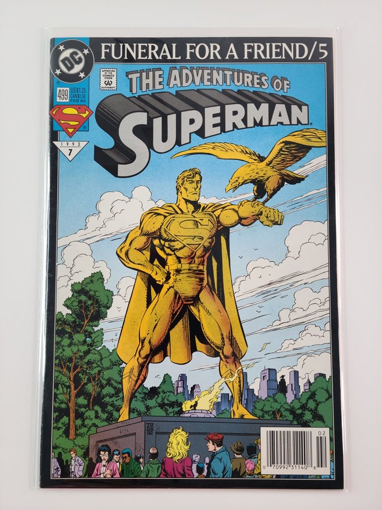 The Adventures of Superman [1987] #499N (DC, February 1993)