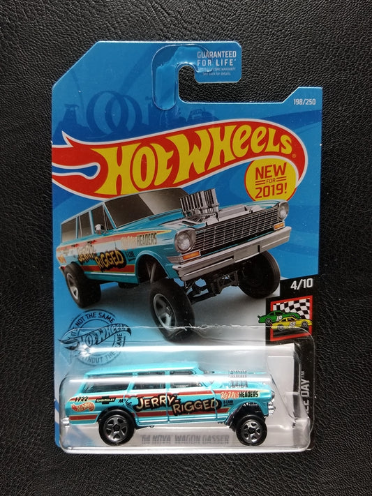 Hot Wheels - '64 Nova Wagon Gasser (Sky Blue)