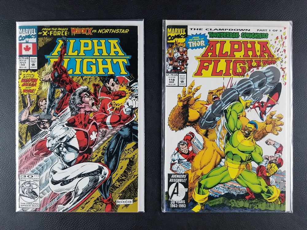 Alpha Flight [1st Series] #109-120 Set (Marvel, 1992-93)