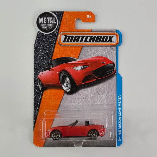 Matchbox - '15 Mazda MX-5 Miata (Red)