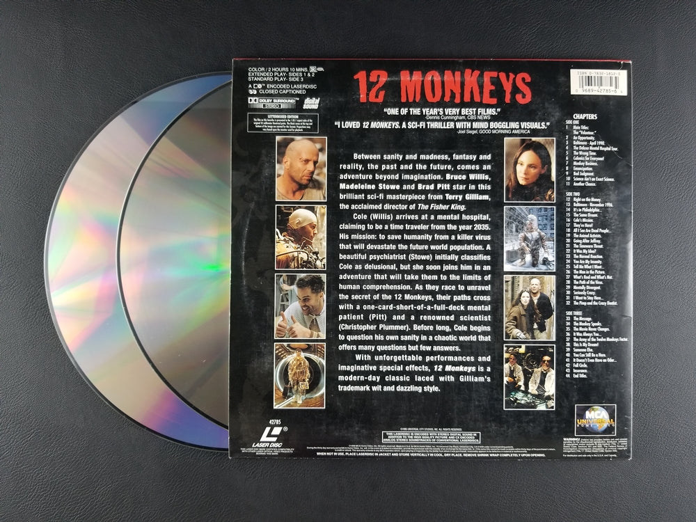 12 Monkeys [Widescreen] (1996, Laserdisc)
