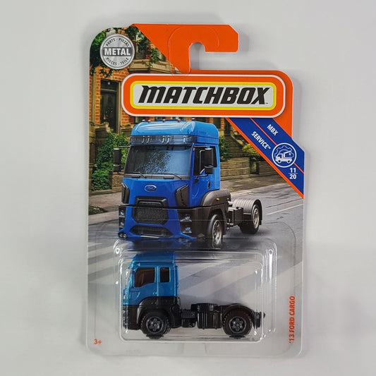 Matchbox - '13 Ford Cargo (Metallic Blue)