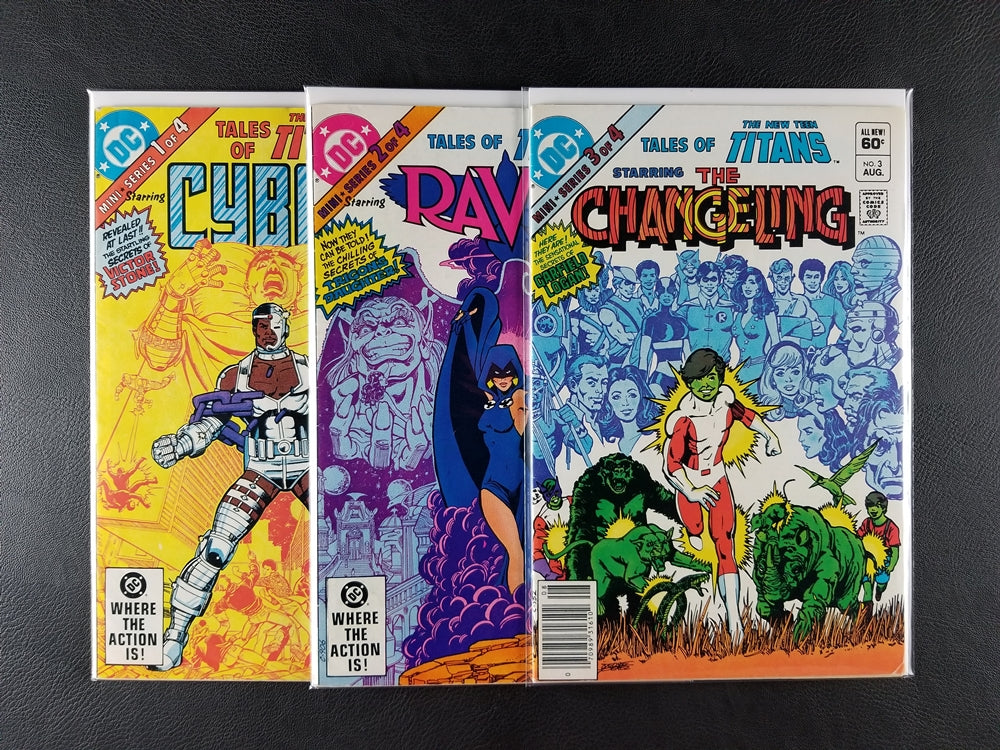 Tales of the New Teen Titans #1-3 Set (DC, 1982)