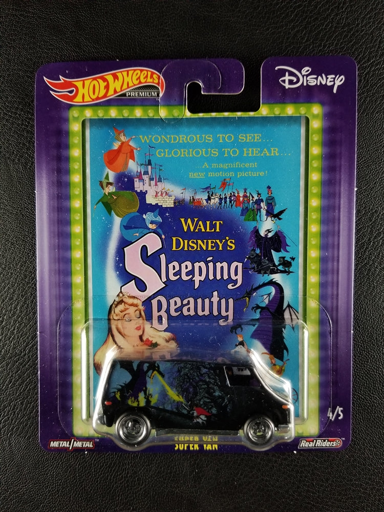 Hot Wheels Premium - Super Van (Black) [4/5 - Disney]