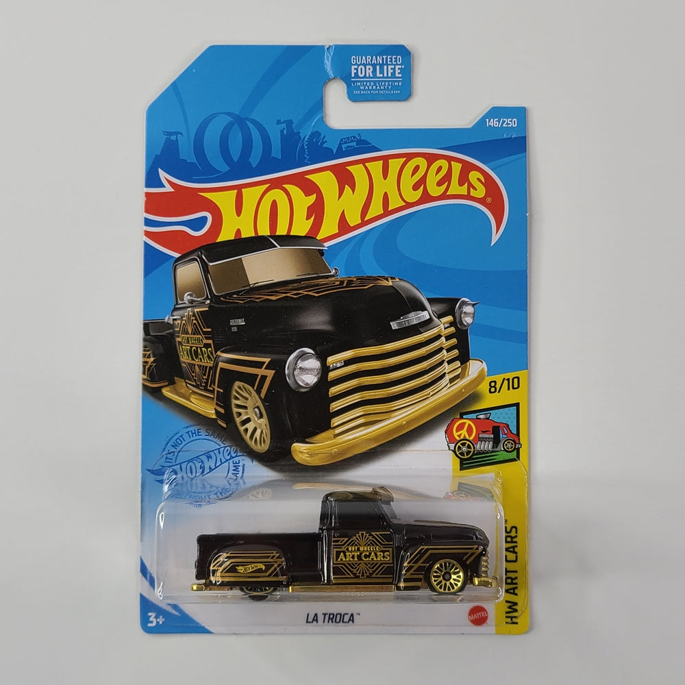 Hot Wheels - La Troca (Black) [HW Art Cars Mini Collection (2021) - 8/10]