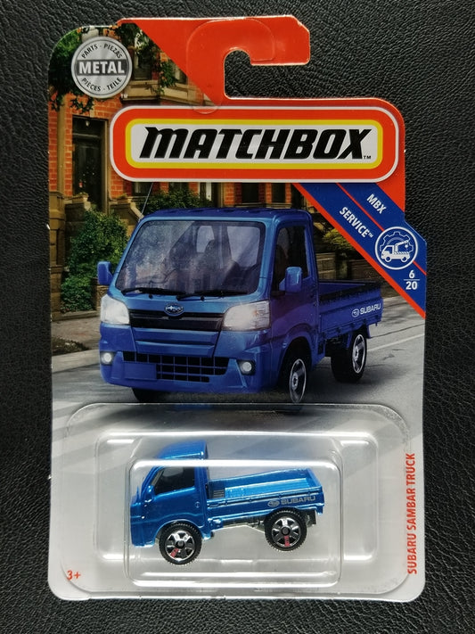 Matchbox - Subaru Sambar Truck (Blue) [6/20 - MBX Service]
