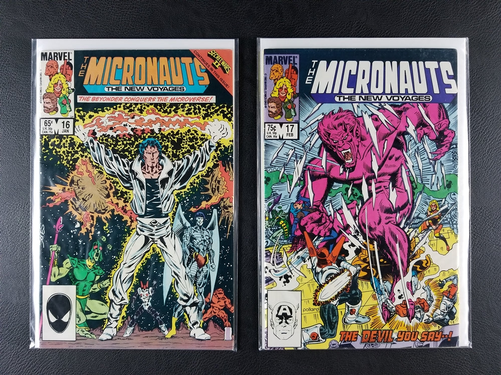 The Micronauts: The New Voyage #14-20 Set (Marvel, 1985-86)