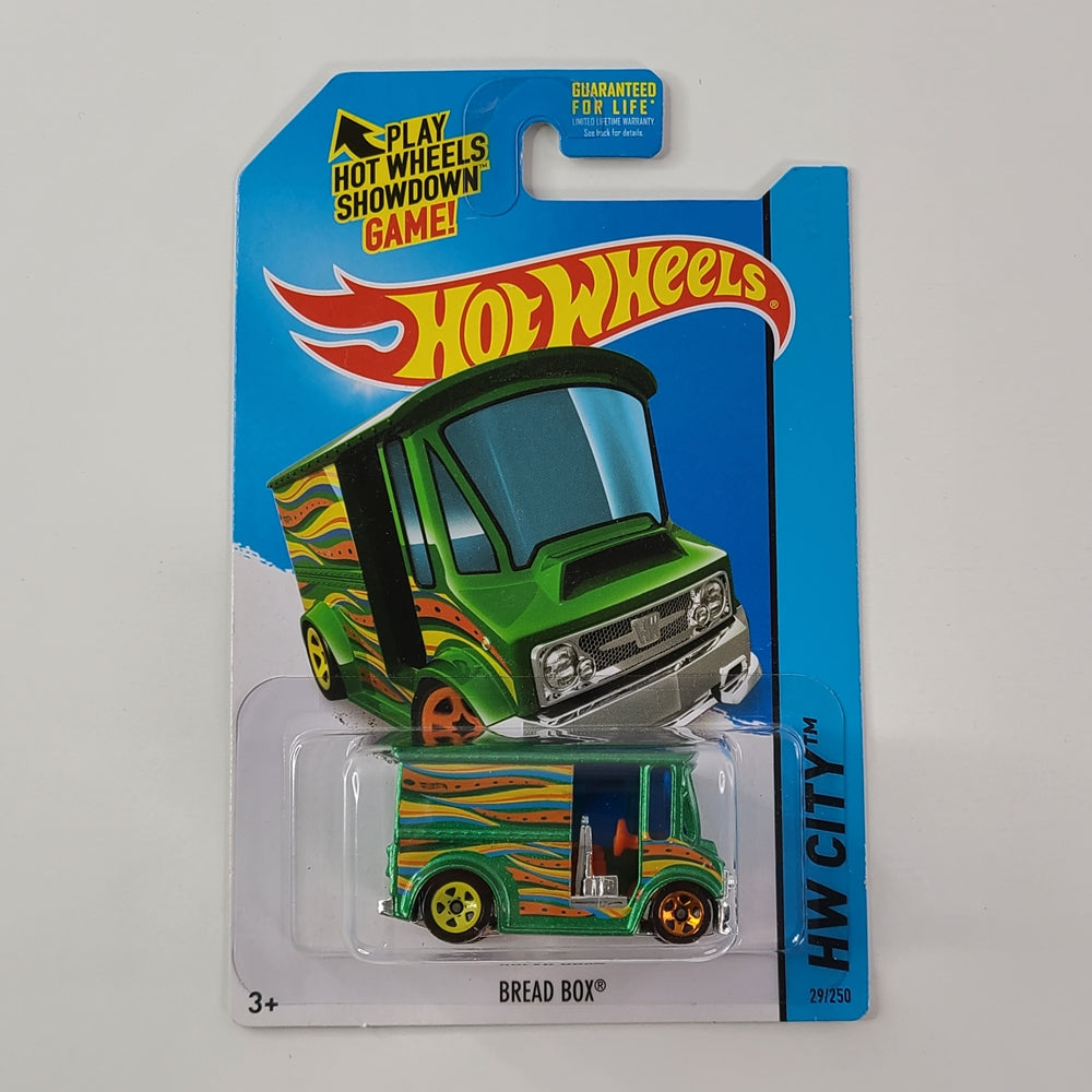 Hot Wheels - Bread Box (Metalflake Emerald Green) [HW City (2015) - 29/250]