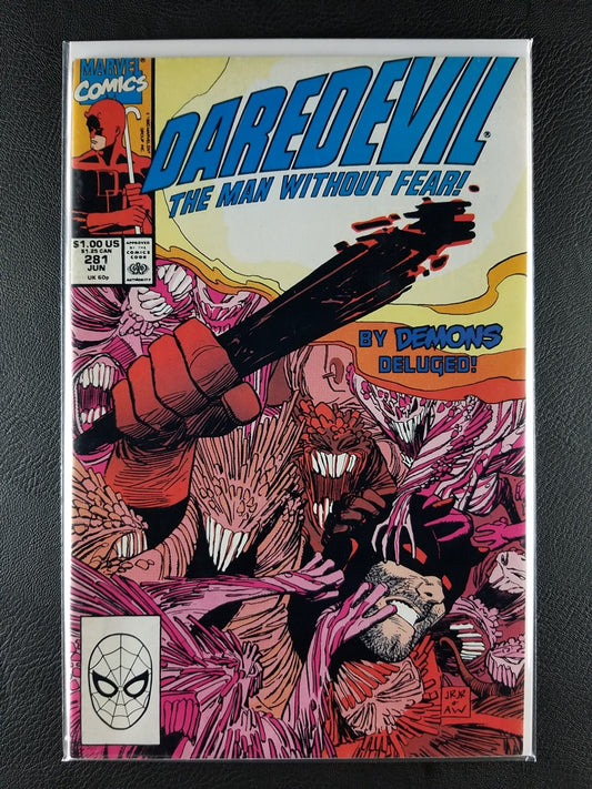 Daredevil [1st Series] #281-289 Set (Marvel, 1990-91)