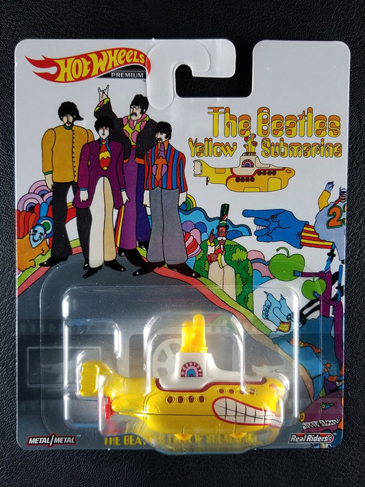 Hot Wheels Premium - The Beatles Yellow Submarine (Yellow)