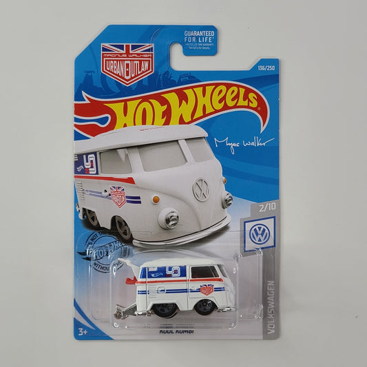 Hot Wheels - Kool Kombi (White) [Volkswagen Mini Collection (2019) - 2/10]