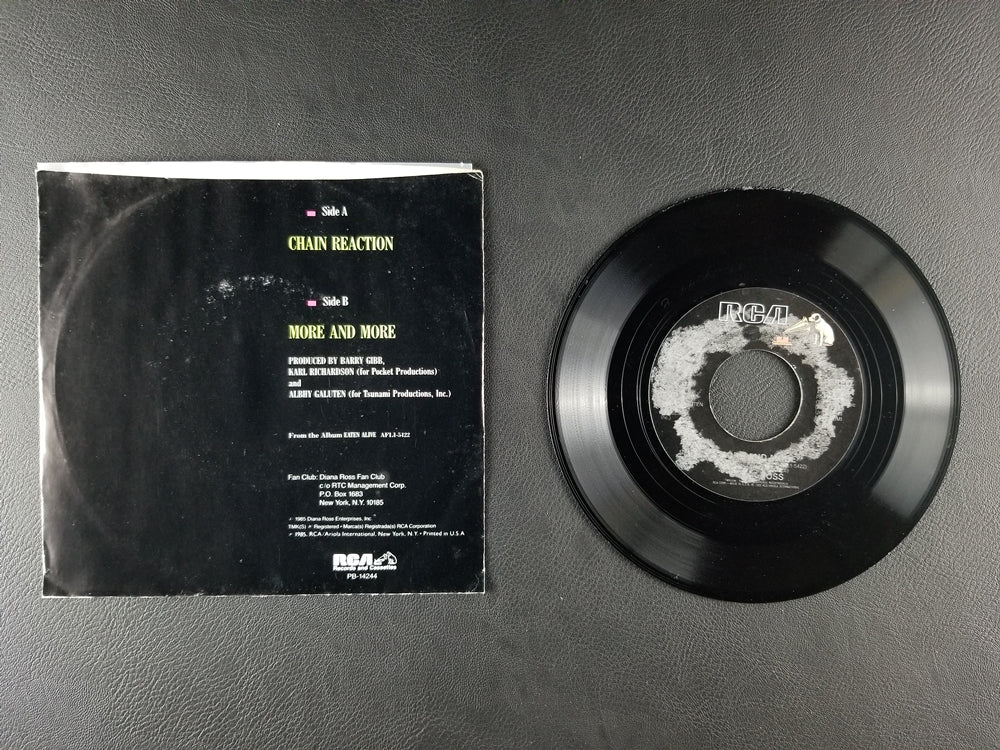 Diana Ross - Chain Reaction (1984, 7'' Single)