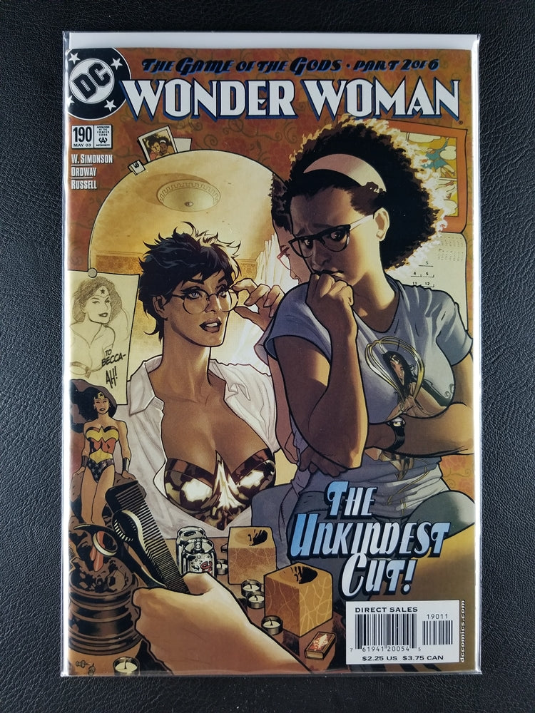 Wonder Woman [2nd Series] #190 (DC, May 2003)