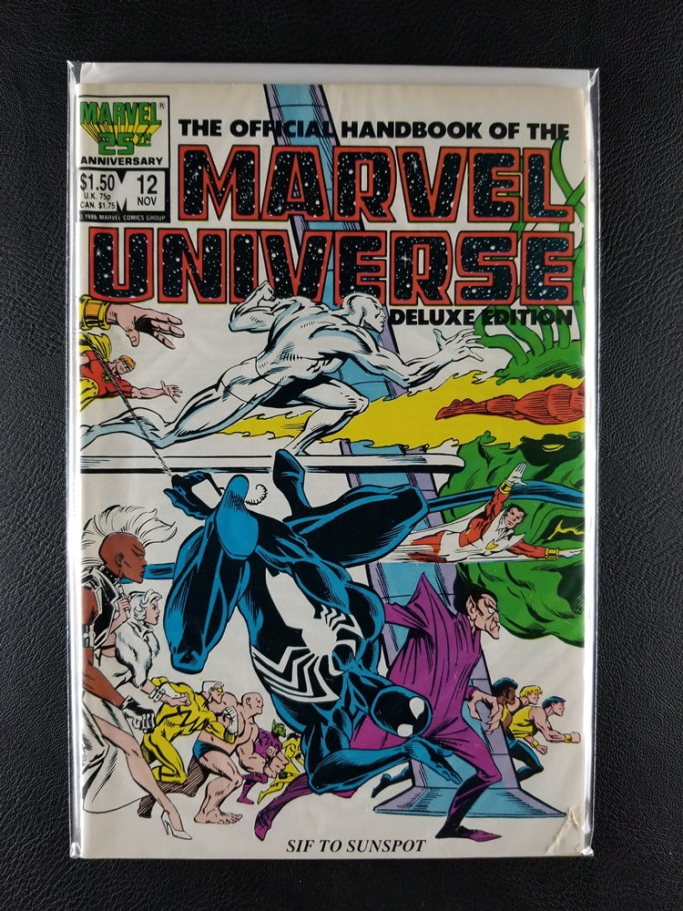 Official Handbook of the Marvel Universe [Deluxe Edition] #12 (Marvel, November 1986)