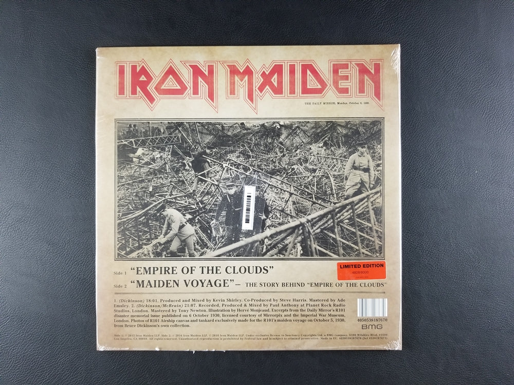 Iron Maiden - Empire of the Clouds (2016, 12'' Single) [RSD 2016 - #4828/6000] [SEALED]