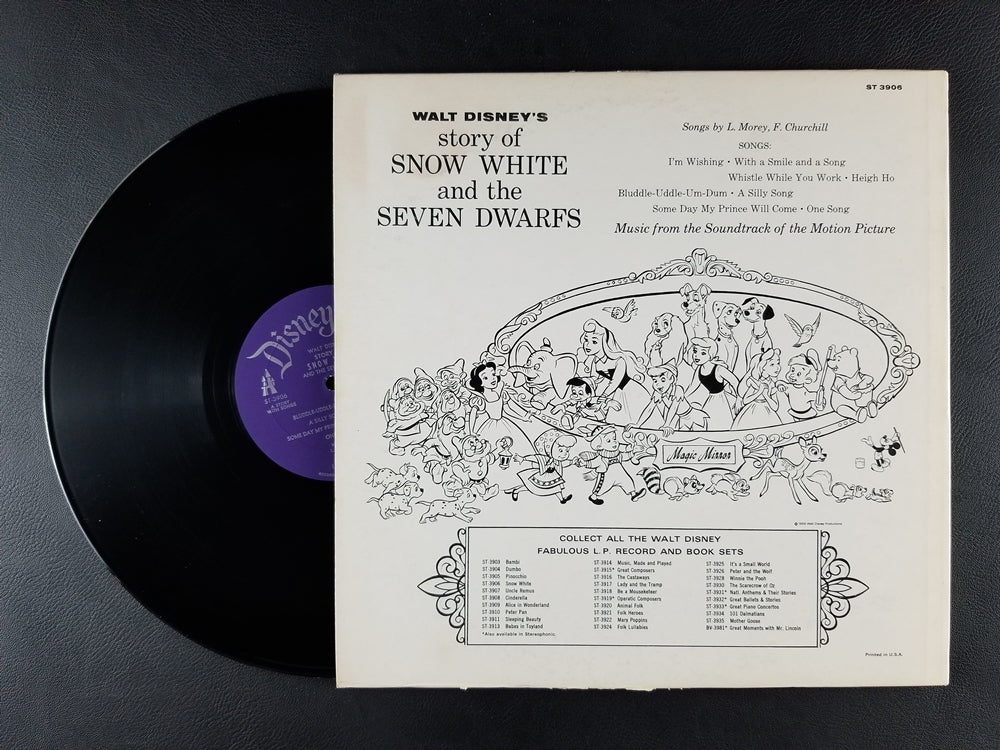 Unknown Artist - Walt Disney's Story of Snow White and the Seven Dwarfs (1962, LP)