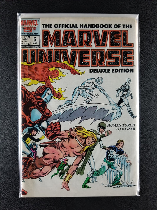 Official Handbook of the Marvel Universe [Deluxe Edition] #6 (Marvel, May 1986)