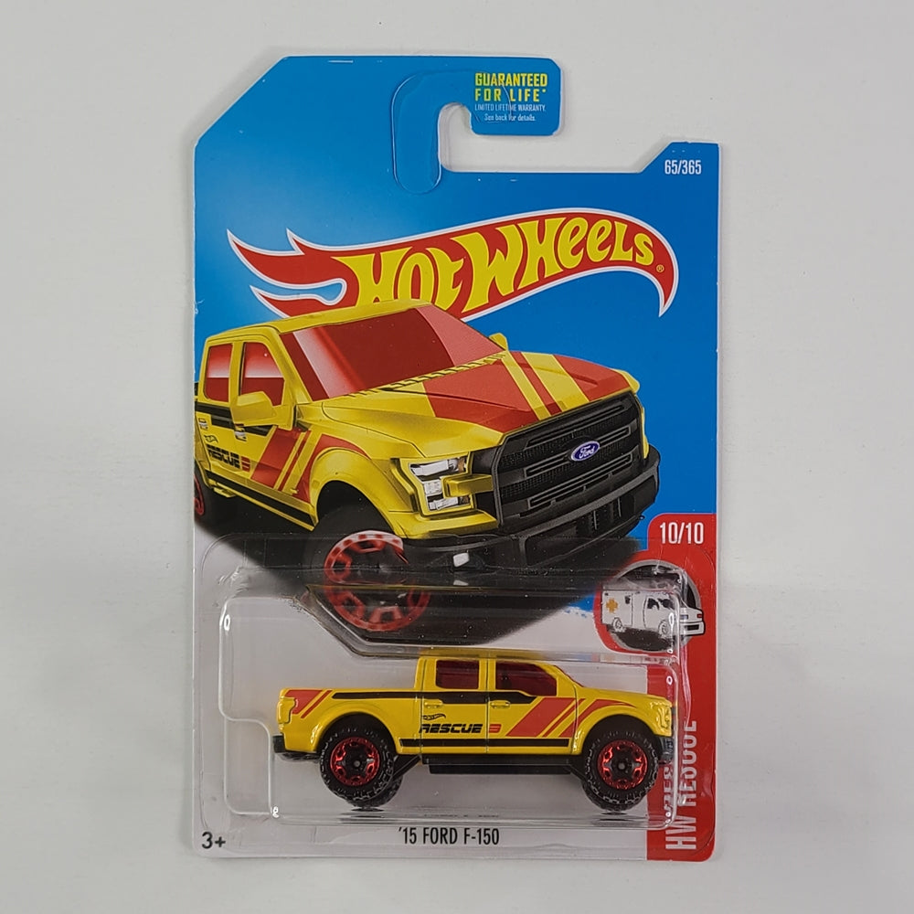 Hot Wheels - '15 Ford F-150 (Yellow)