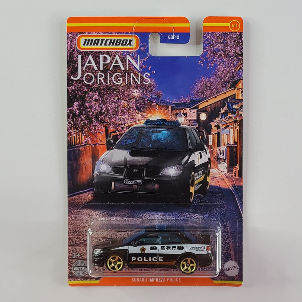 Matchbox - Subaru Impreza Police (Black)