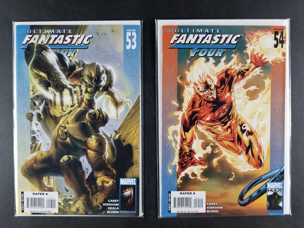 Ultimate Fantastic Four #51-60 Set (Marvel, 2008-09)