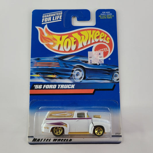 Hot Wheels - '56 Ford Truck (Pearl White)