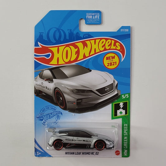 Hot Wheels - Nissan Leaf NISMO RC_02 (Metalflake Silver)