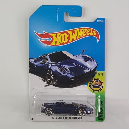 Hot Wheels - '17 Pagani Huayra Roadster (Metalflake Dark Blue)