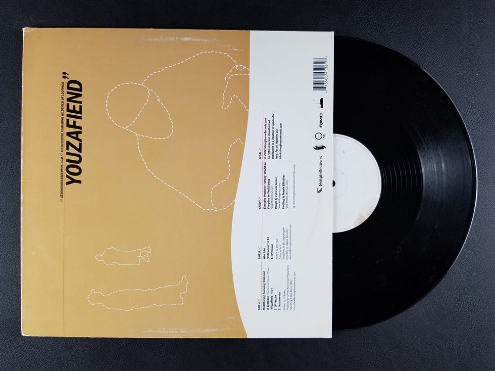 The DJ Strong/Who I Am - Youzafiend / Retirement (2002, 12'' Single)