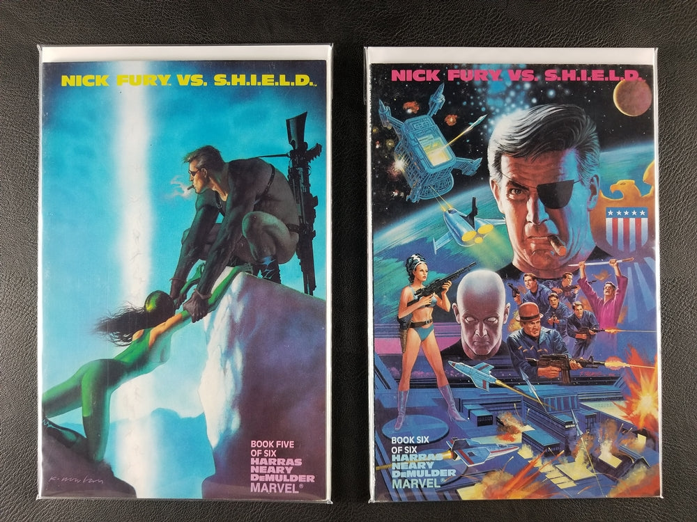 Nick Fury vs S.H.I.E.L.D. #1-6 Set (Marvel, 1988)