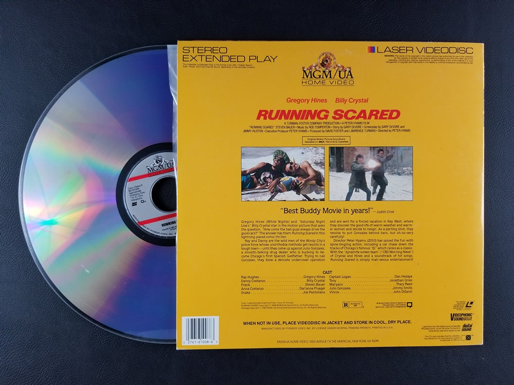 Running Scared (1987, Laserdisc)