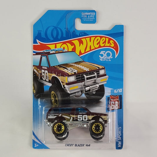 Hot Wheels - Chevy Blazer 4x4 (Brown) [Kmart Exclusive]