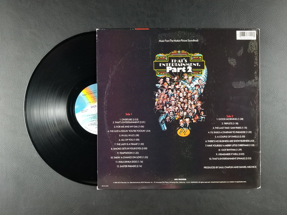 Various - Music from the Motion Picture Soundtrack "That's Entertainment, Part 2" (1986, LP)