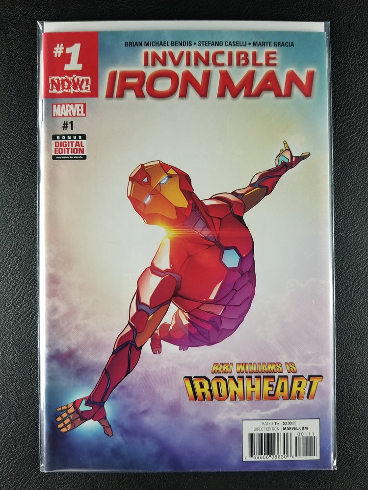 Invincible Iron Man [3rd Series] #1A (Marvel, January 2017)