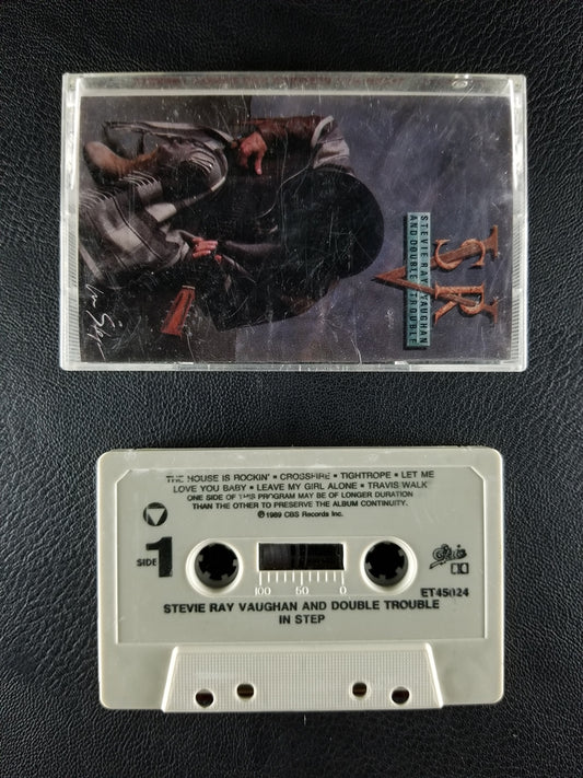 Stevie Ray Vaughan and Double Trouble - In Step (1989, Cassette)