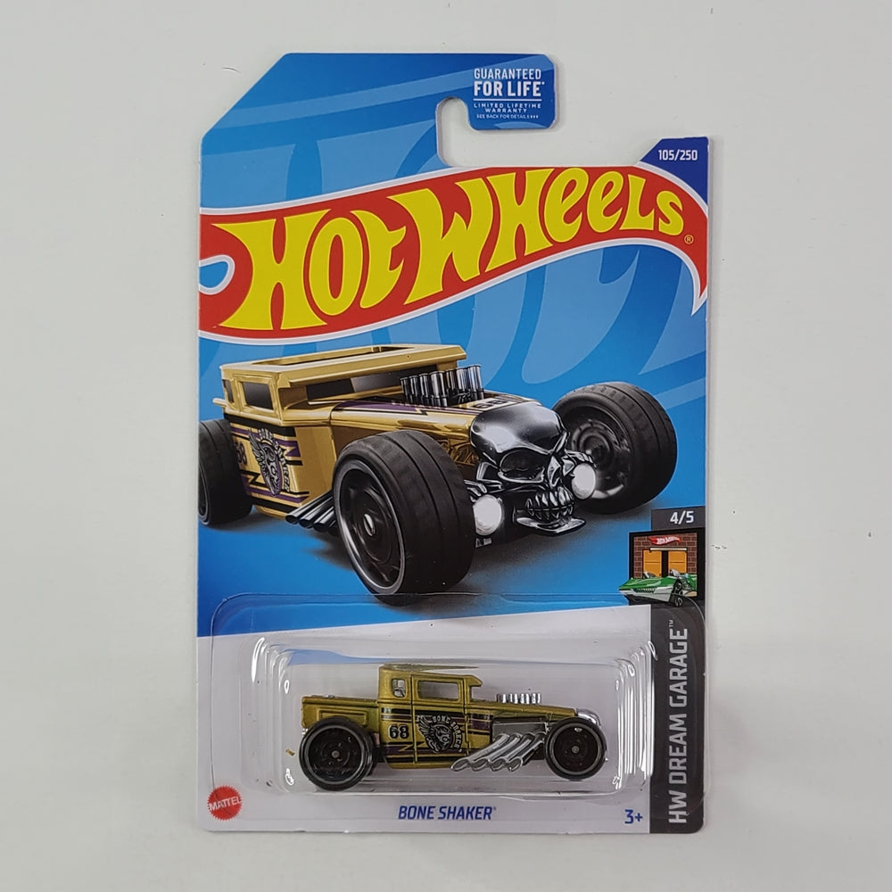 Hot Wheels - Bone Shaker (Matte Gold)