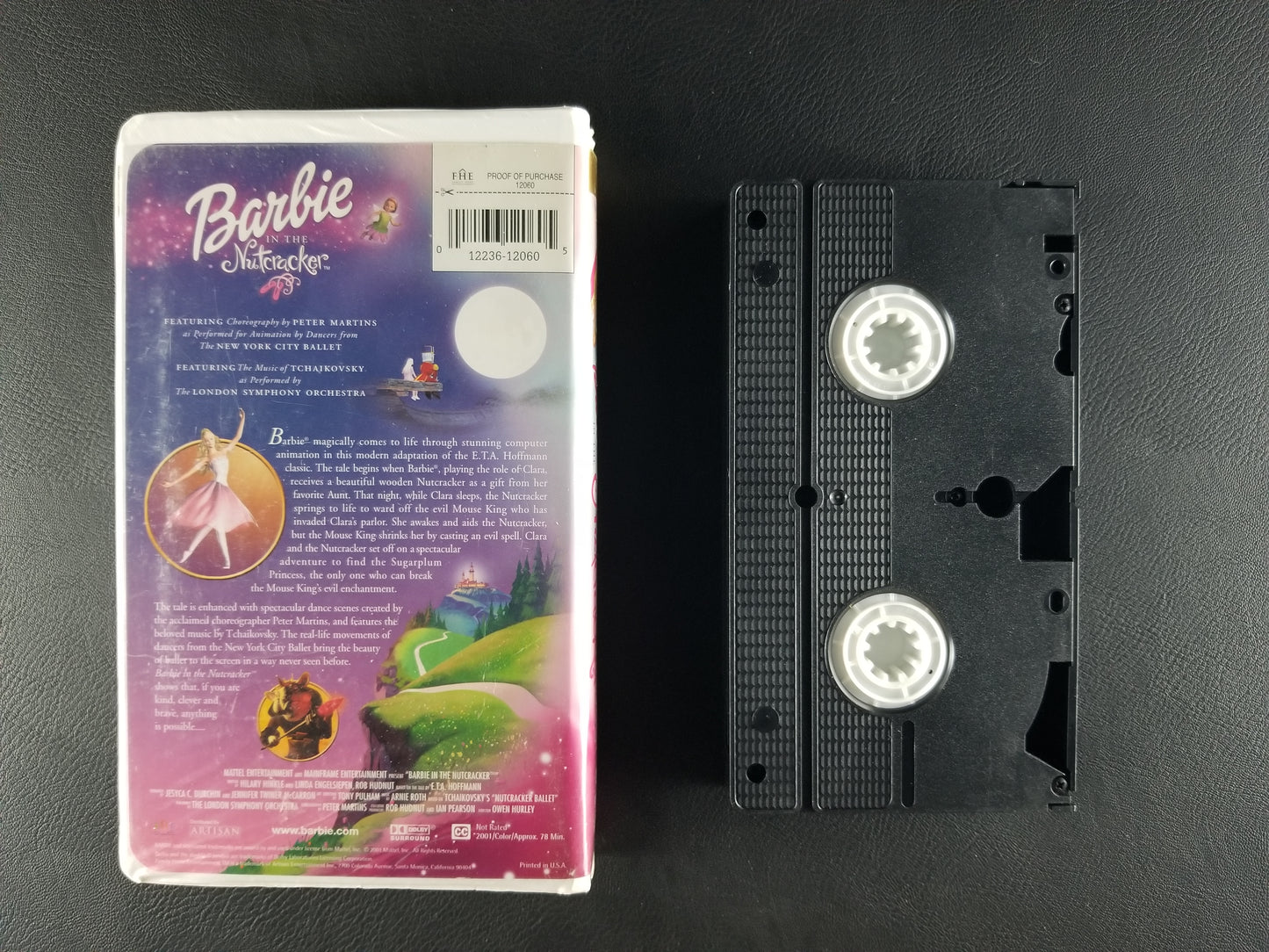 Barbie in the Nutcracker (2001, VHS)