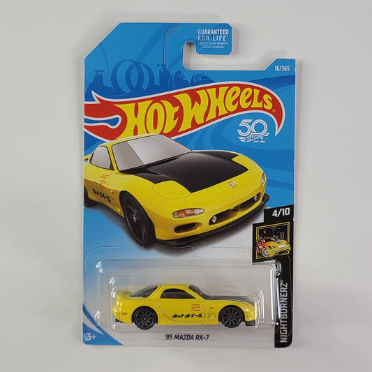 Hot Wheels - '95 Mazda RX-7 (Yellow)