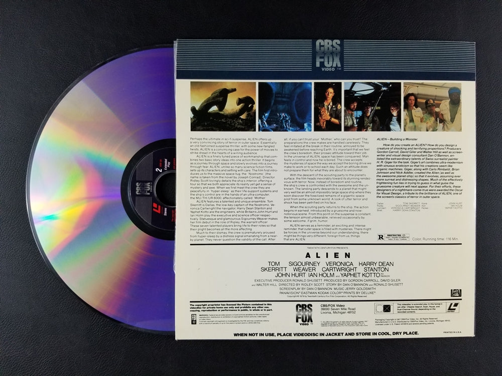 Alien (1987, Laserdisc)