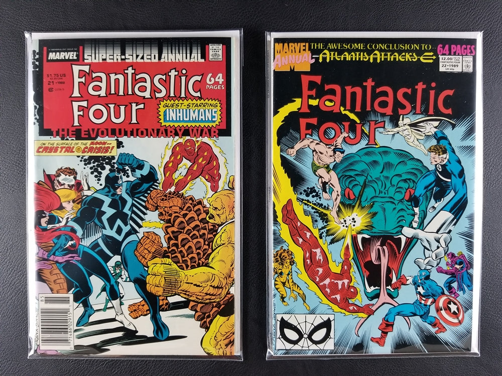 Fantastic Four [1st Series] Annual #21-25 Set (Marvel, 1988-92)