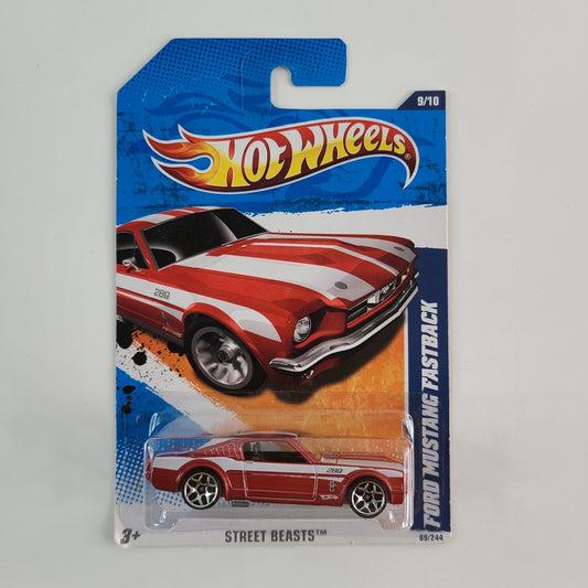 Hot Wheels - Ford Mustang Fastback (Red)