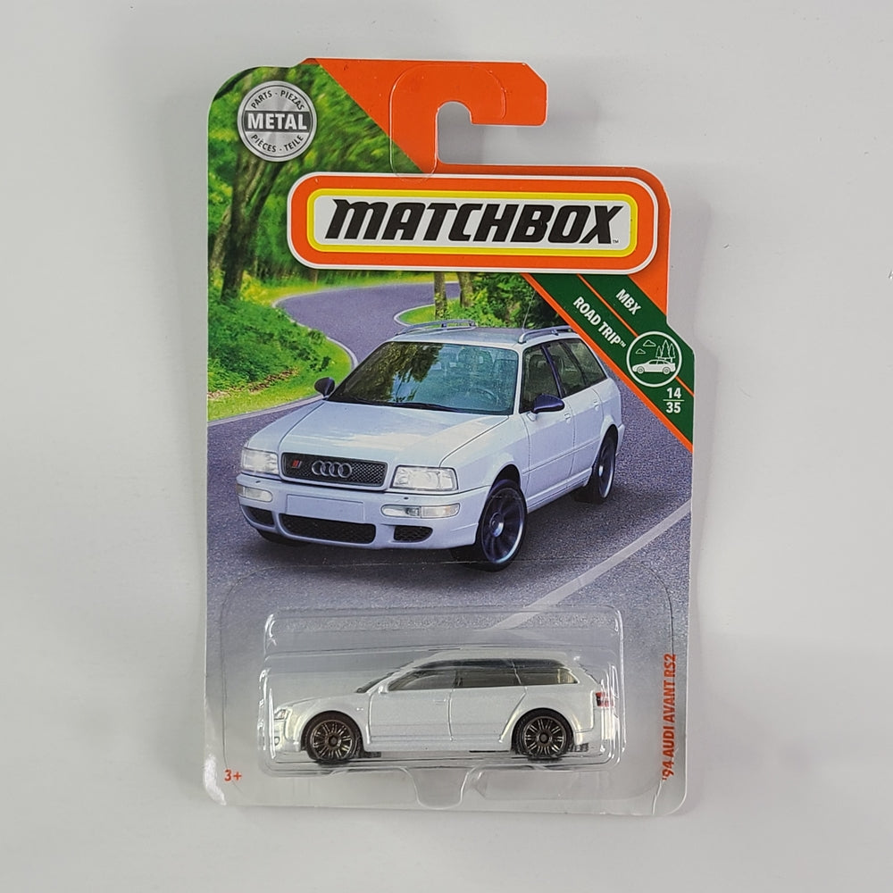 Matchbox - '94 Audi Avant RS2 (Metalflake White)