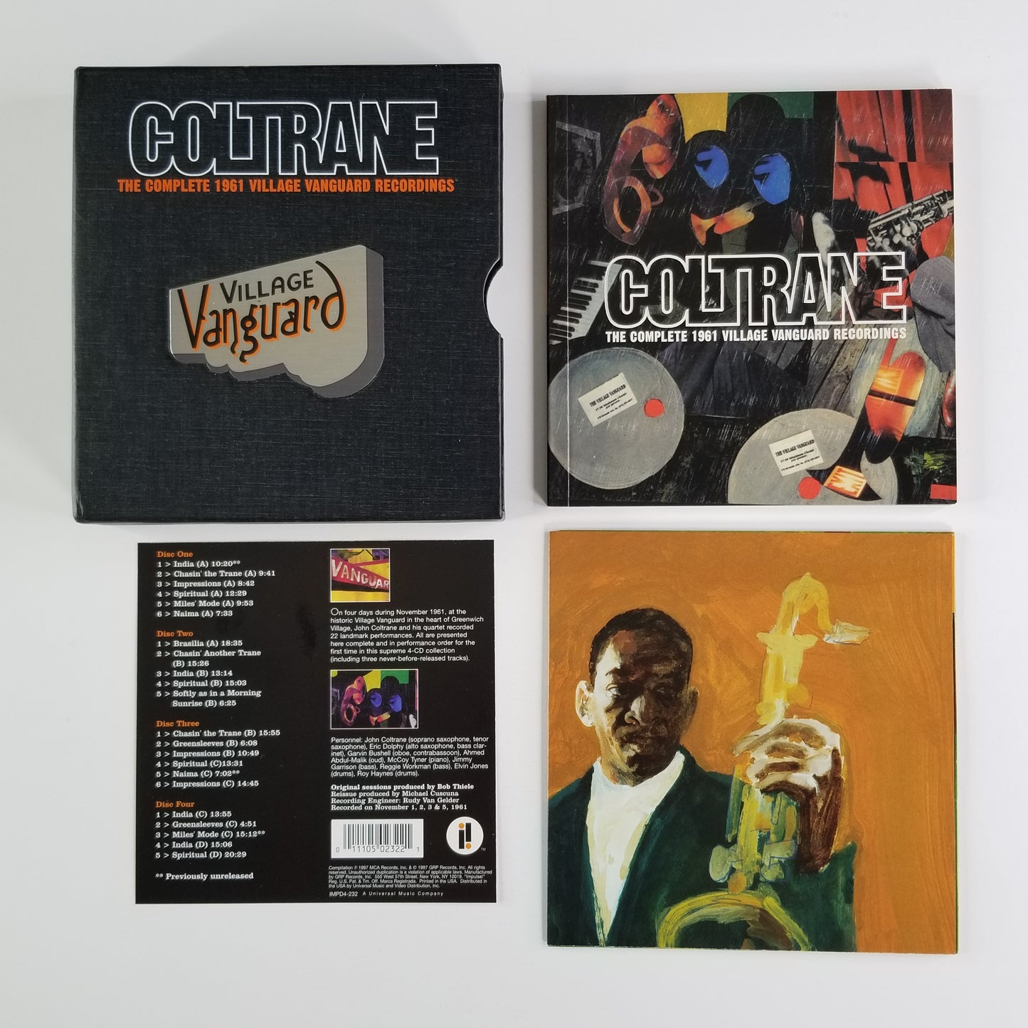 Coltrane - The Complete 1961 Village Vanguard Recordings (1997, 4x CD Box Set) IMPD4-232