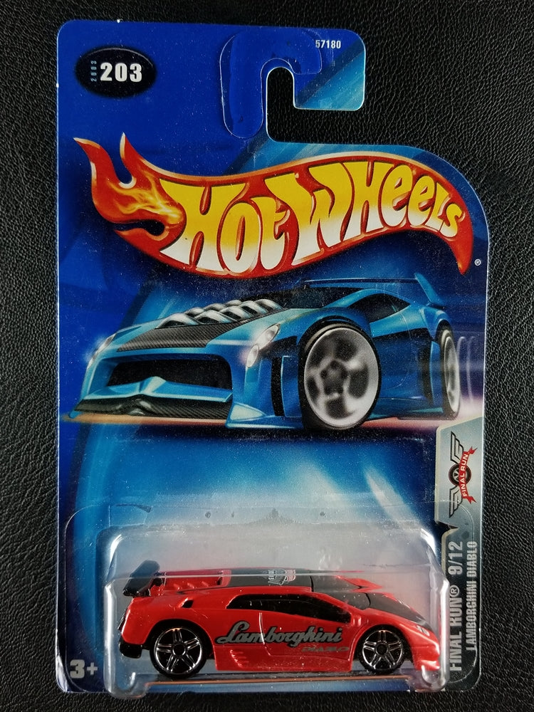 Hot Wheels - Lamborghini Diablo (Red) [9/12 - Final Run]