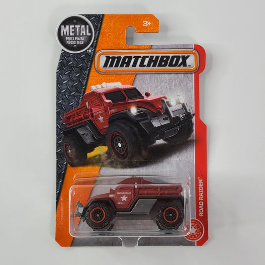 Matchbox - Road Raider (Matte Red/Black) [1-125 Series (2017), MBX Heroic Rescue - 79/125]