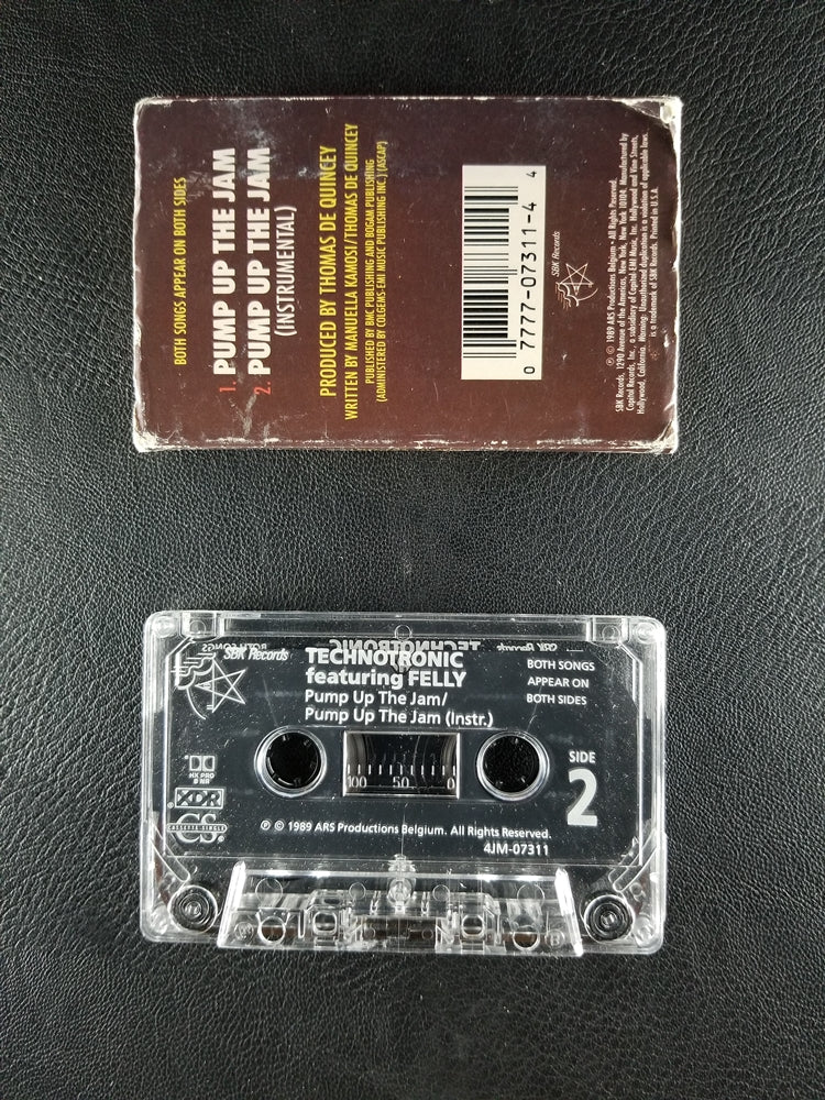 Technotronic - Pump Up the Jam (1989, Cassette Single)