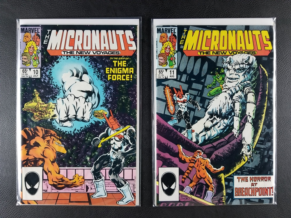 The Micronauts: The New Voyage #10-12 Set (Marvel, 1985)