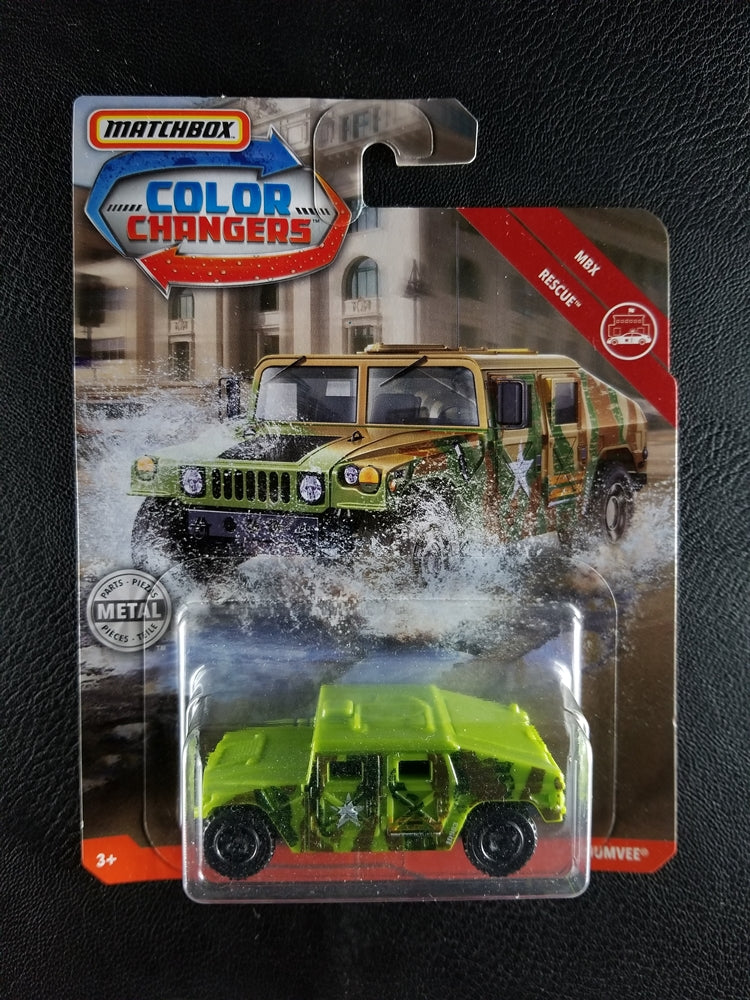 Matchbox Color Changers - Humvee (Green)