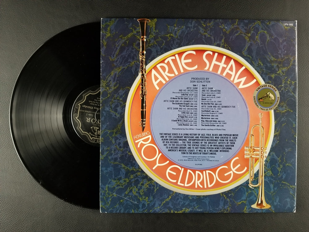 Artie Shaw - Artie Shaw featuring Roy Eldridge (1972, LP)